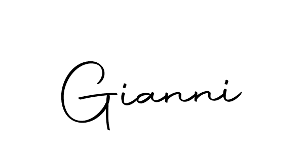You should practise on your own different ways (Autography-DOLnW) to write your name (Gianni) in signature. don't let someone else do it for you. Gianni signature style 10 images and pictures png