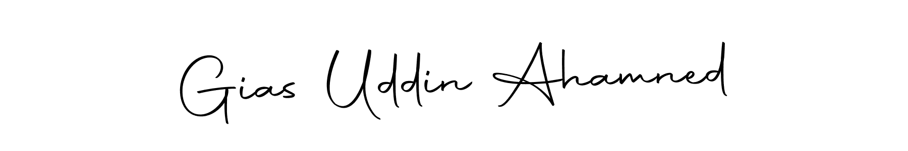 Similarly Autography-DOLnW is the best handwritten signature design. Signature creator online .You can use it as an online autograph creator for name Gias Uddin Ahamned. Gias Uddin Ahamned signature style 10 images and pictures png