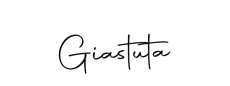 How to make Giastuta signature? Autography-DOLnW is a professional autograph style. Create handwritten signature for Giastuta name. Giastuta signature style 10 images and pictures png