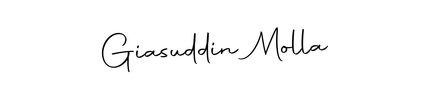 The best way (Autography-DOLnW) to make a short signature is to pick only two or three words in your name. The name Giasuddin Molla include a total of six letters. For converting this name. Giasuddin Molla signature style 10 images and pictures png