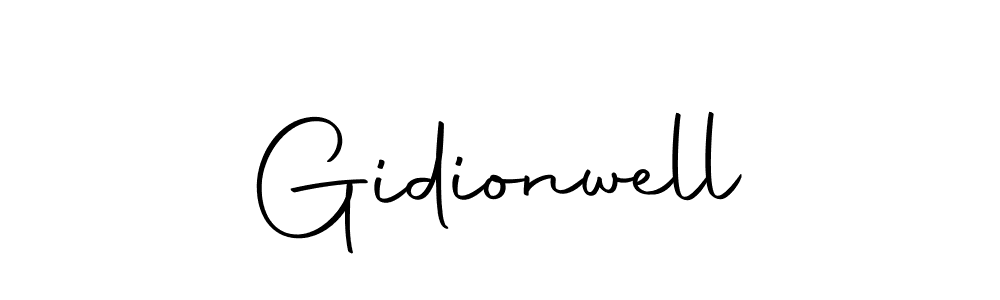 Also we have Gidionwell name is the best signature style. Create professional handwritten signature collection using Autography-DOLnW autograph style. Gidionwell signature style 10 images and pictures png
