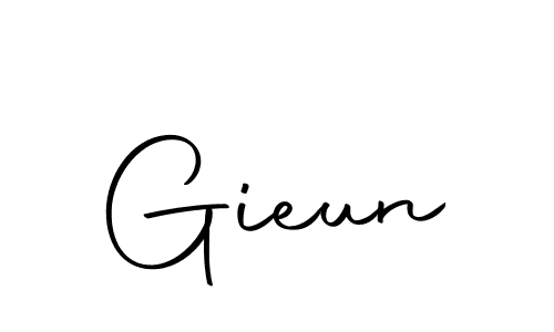 Create a beautiful signature design for name Gieun. With this signature (Autography-DOLnW) fonts, you can make a handwritten signature for free. Gieun signature style 10 images and pictures png