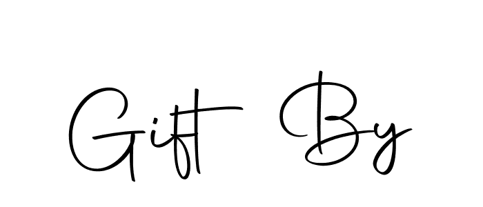 It looks lik you need a new signature style for name Gift By. Design unique handwritten (Autography-DOLnW) signature with our free signature maker in just a few clicks. Gift By signature style 10 images and pictures png