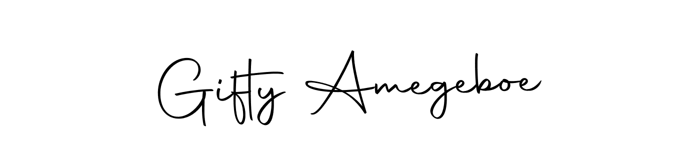 Similarly Autography-DOLnW is the best handwritten signature design. Signature creator online .You can use it as an online autograph creator for name Gifty Amegeboe. Gifty Amegeboe signature style 10 images and pictures png