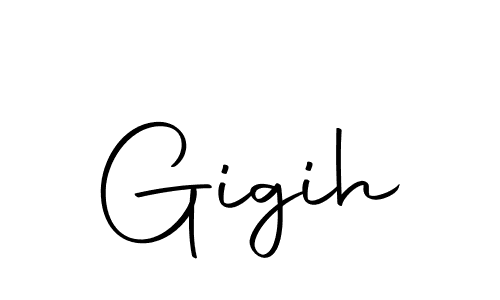 Gigih stylish signature style. Best Handwritten Sign (Autography-DOLnW) for my name. Handwritten Signature Collection Ideas for my name Gigih. Gigih signature style 10 images and pictures png