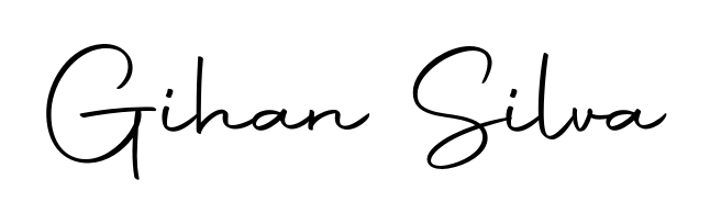 Create your official email sign-off with Gihan Silva name in Autography-DOLnW style. Crisp, clean, and perfectly legible across all screens. Gihan Silva signature style 10 images and pictures png