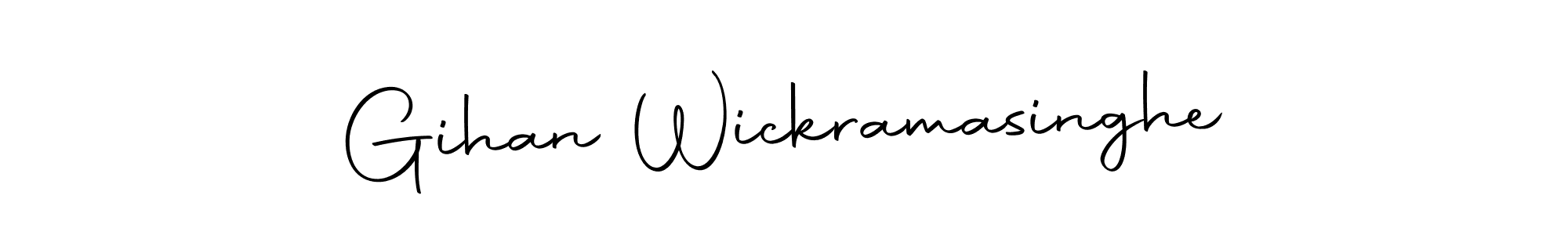 Use a signature maker to create a handwritten signature online. With this signature software, you can design (Autography-DOLnW) your own signature for name Gihan Wickramasinghe. Gihan Wickramasinghe signature style 10 images and pictures png