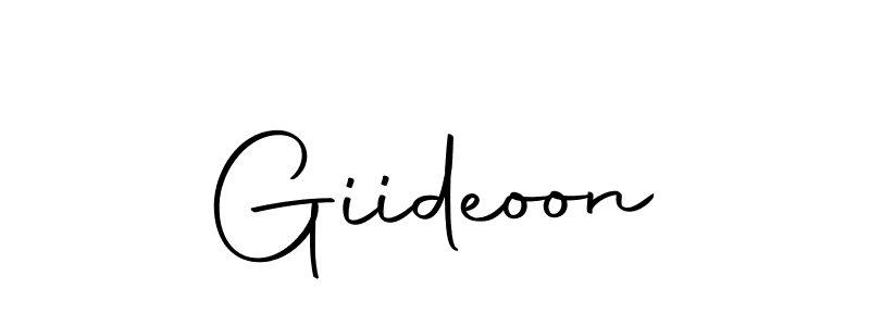 if you are searching for the best signature style for your name Giideoon. so please give up your signature search. here we have designed multiple signature styles  using Autography-DOLnW. Giideoon signature style 10 images and pictures png