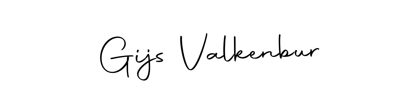 You should practise on your own different ways (Autography-DOLnW) to write your name (Gijs Valkenbur) in signature. don't let someone else do it for you. Gijs Valkenbur signature style 10 images and pictures png