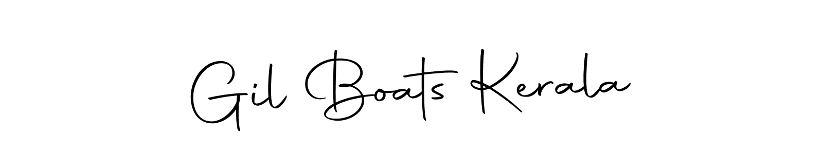 Make a short Gil Boats Kerala signature style. Manage your documents anywhere anytime using Autography-DOLnW. Create and add eSignatures, submit forms, share and send files easily. Gil Boats Kerala signature style 10 images and pictures png
