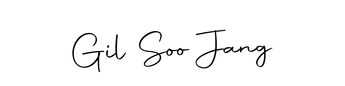 Use a signature maker to create a handwritten signature online. With this signature software, you can design (Autography-DOLnW) your own signature for name Gil Soo Jang. Gil Soo Jang signature style 10 images and pictures png