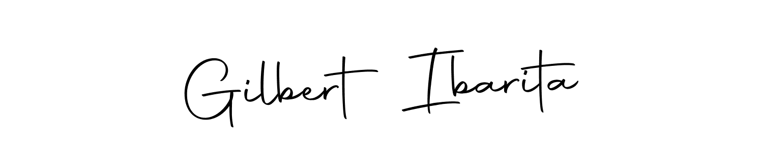 You should practise on your own different ways (Autography-DOLnW) to write your name (Gilbert Ibarita) in signature. don't let someone else do it for you. Gilbert Ibarita signature style 10 images and pictures png