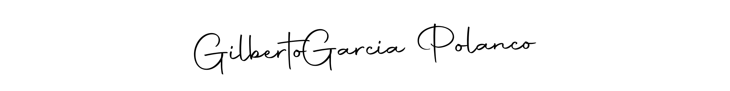Gilberto  Garcia Polanco stylish signature style. Best Handwritten Sign (Autography-DOLnW) for my name. Handwritten Signature Collection Ideas for my name Gilberto  Garcia Polanco. Gilberto  Garcia Polanco signature style 10 images and pictures png