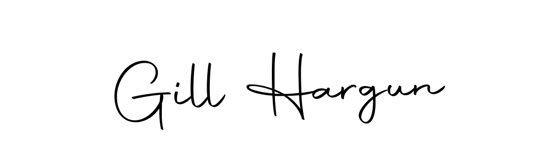 You should practise on your own different ways (Autography-DOLnW) to write your name (Gill Hargun) in signature. don't let someone else do it for you. Gill Hargun signature style 10 images and pictures png