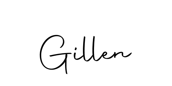 You can use this online signature creator to create a handwritten signature for the name Gillen. This is the best online autograph maker. Gillen signature style 10 images and pictures png