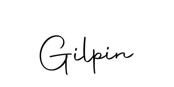 Design your own signature with our free online signature maker. With this signature software, you can create a handwritten (Autography-DOLnW) signature for name Gilpin. Gilpin signature style 10 images and pictures png