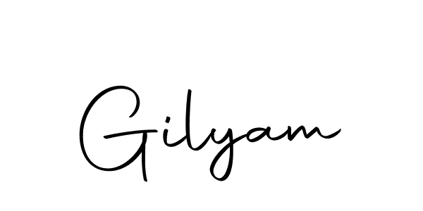 Also we have Gilyam name is the best signature style. Create professional handwritten signature collection using Autography-DOLnW autograph style. Gilyam signature style 10 images and pictures png