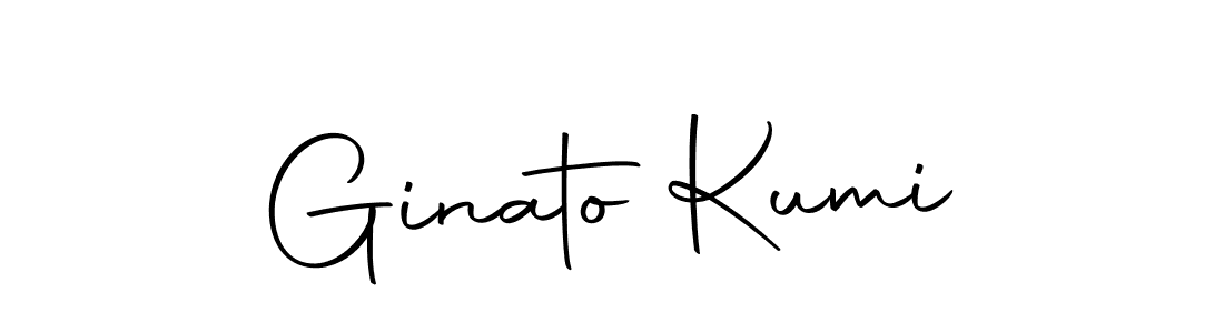Also we have Ginato Kumi name is the best signature style. Create professional handwritten signature collection using Autography-DOLnW autograph style. Ginato Kumi signature style 10 images and pictures png