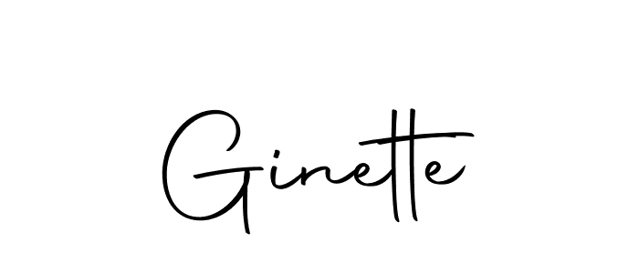 Use a signature maker to create a handwritten signature online. With this signature software, you can design (Autography-DOLnW) your own signature for name Ginette. Ginette signature style 10 images and pictures png