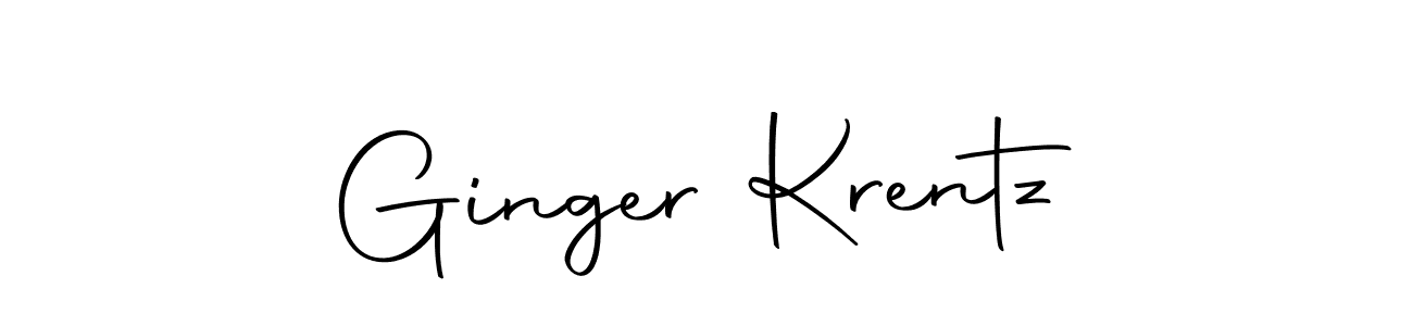 Once you've used our free online signature maker to create your best signature Autography-DOLnW style, it's time to enjoy all of the benefits that Ginger Krentz name signing documents. Ginger Krentz signature style 10 images and pictures png