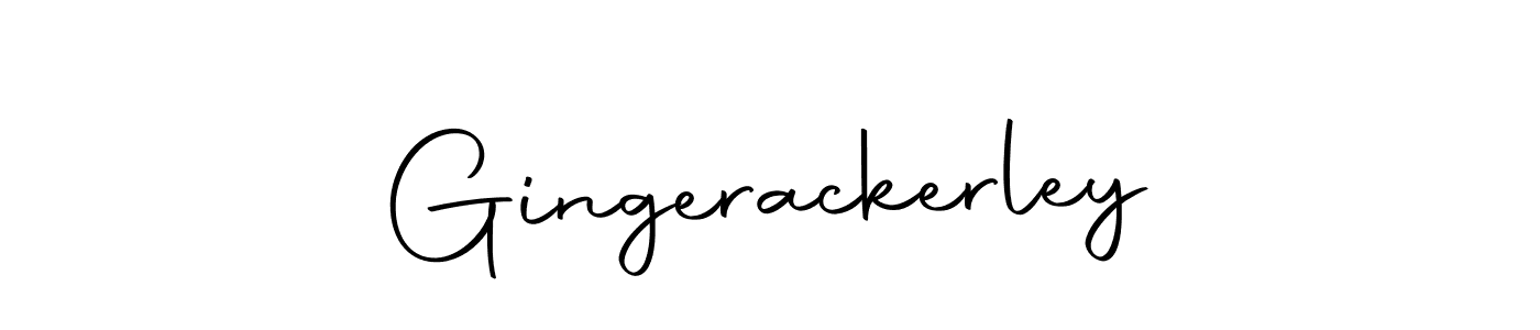 Make a short Gingerackerley signature style. Manage your documents anywhere anytime using Autography-DOLnW. Create and add eSignatures, submit forms, share and send files easily. Gingerackerley signature style 10 images and pictures png