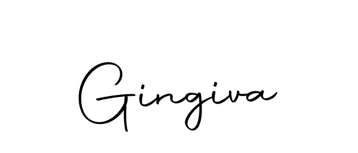 Gingiva stylish signature style. Best Handwritten Sign (Autography-DOLnW) for my name. Handwritten Signature Collection Ideas for my name Gingiva. Gingiva signature style 10 images and pictures png