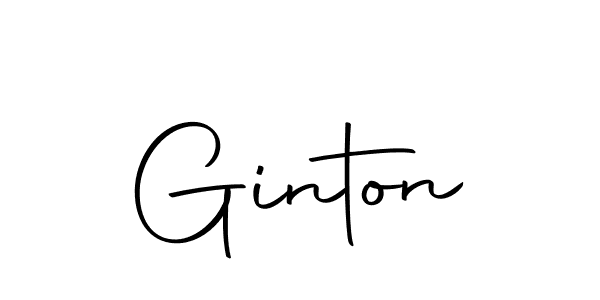 Make a beautiful signature design for name Ginton. Use this online signature maker to create a handwritten signature for free. Ginton signature style 10 images and pictures png