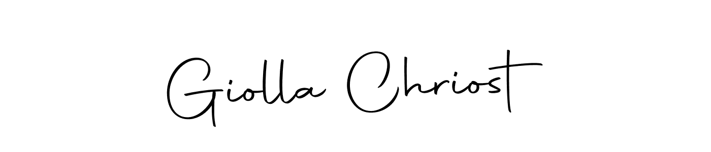 Also we have Giolla Chriost name is the best signature style. Create professional handwritten signature collection using Autography-DOLnW autograph style. Giolla Chriost signature style 10 images and pictures png