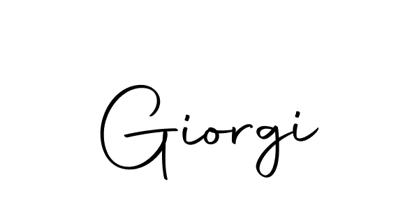 How to make Giorgi signature? Autography-DOLnW is a professional autograph style. Create handwritten signature for Giorgi name. Giorgi signature style 10 images and pictures png