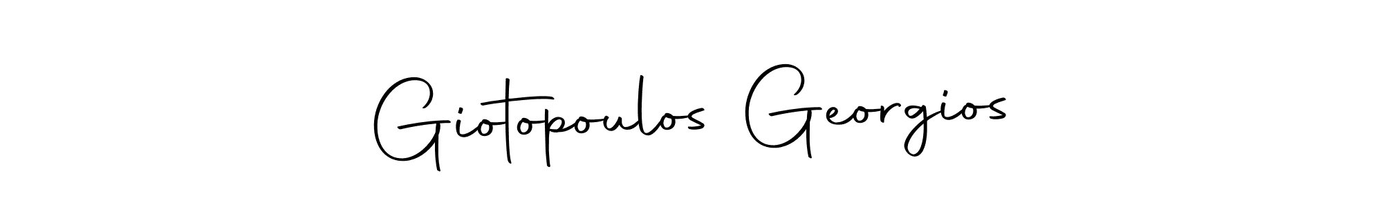 Create a beautiful signature design for name Giotopoulos Georgios. With this signature (Autography-DOLnW) fonts, you can make a handwritten signature for free. Giotopoulos Georgios signature style 10 images and pictures png