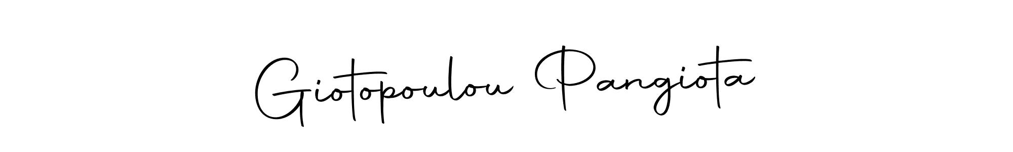 Design your own signature with our free online signature maker. With this signature software, you can create a handwritten (Autography-DOLnW) signature for name Giotopoulou Pangiota. Giotopoulou Pangiota signature style 10 images and pictures png