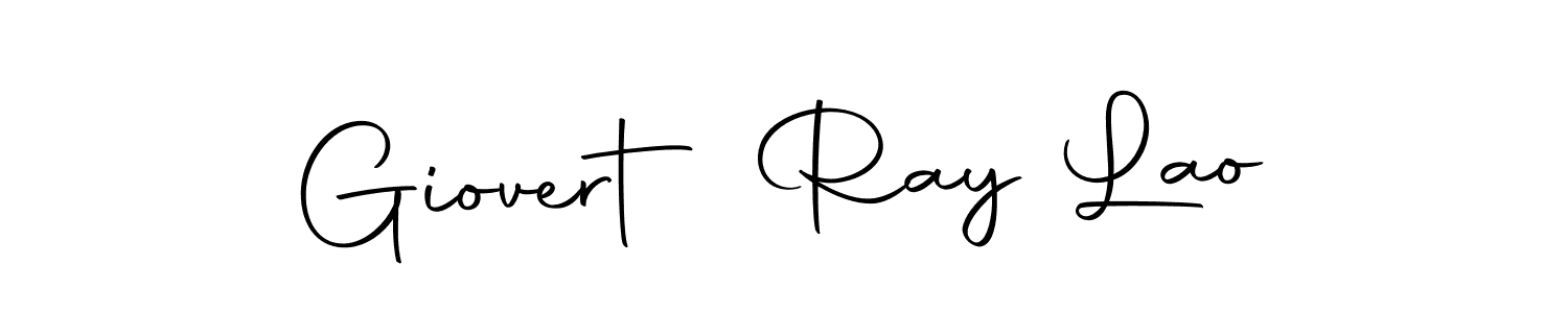 Once you've used our free online signature maker to create your best signature Autography-DOLnW style, it's time to enjoy all of the benefits that Giovert Ray Lao name signing documents. Giovert Ray Lao signature style 10 images and pictures png