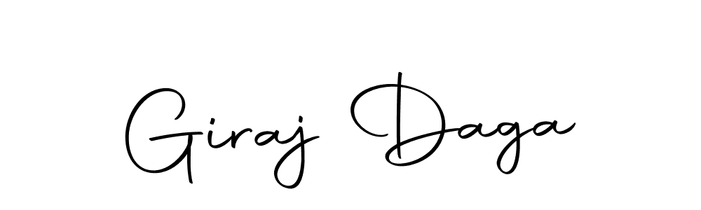 Make a short Giraj Daga signature style. Manage your documents anywhere anytime using Autography-DOLnW. Create and add eSignatures, submit forms, share and send files easily. Giraj Daga signature style 10 images and pictures png