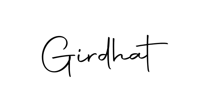 The best way (Autography-DOLnW) to make a short signature is to pick only two or three words in your name. The name Girdhat include a total of six letters. For converting this name. Girdhat signature style 10 images and pictures png