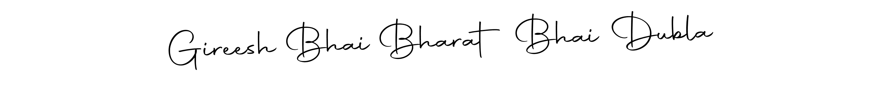 Also we have Gireesh Bhai Bharat Bhai Dubla name is the best signature style. Create professional handwritten signature collection using Autography-DOLnW autograph style. Gireesh Bhai Bharat Bhai Dubla signature style 10 images and pictures png