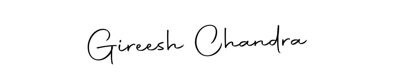 You should practise on your own different ways (Autography-DOLnW) to write your name (Gireesh Chandra) in signature. don't let someone else do it for you. Gireesh Chandra signature style 10 images and pictures png