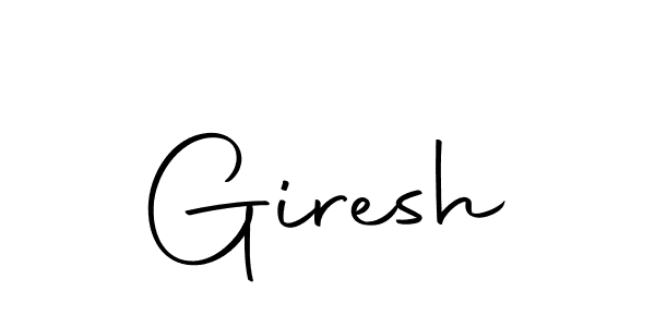 Make a short Giresh signature style. Manage your documents anywhere anytime using Autography-DOLnW. Create and add eSignatures, submit forms, share and send files easily. Giresh signature style 10 images and pictures png