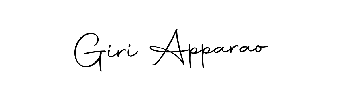 if you are searching for the best signature style for your name Giri Apparao. so please give up your signature search. here we have designed multiple signature styles  using Autography-DOLnW. Giri Apparao signature style 10 images and pictures png