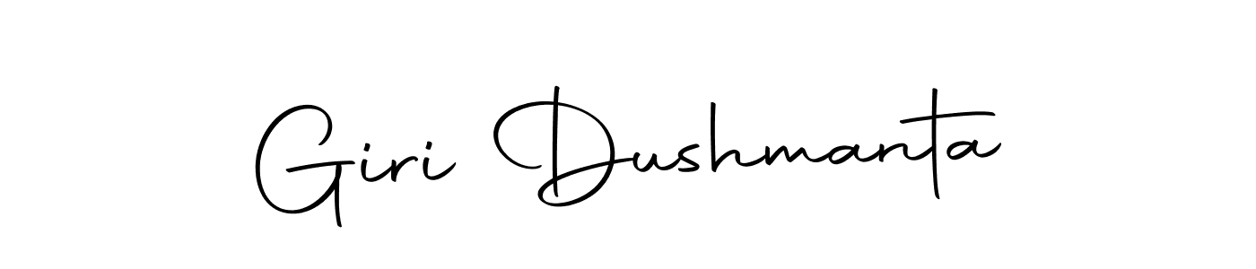 You should practise on your own different ways (Autography-DOLnW) to write your name (Giri Dushmanta) in signature. don't let someone else do it for you. Giri Dushmanta signature style 10 images and pictures png