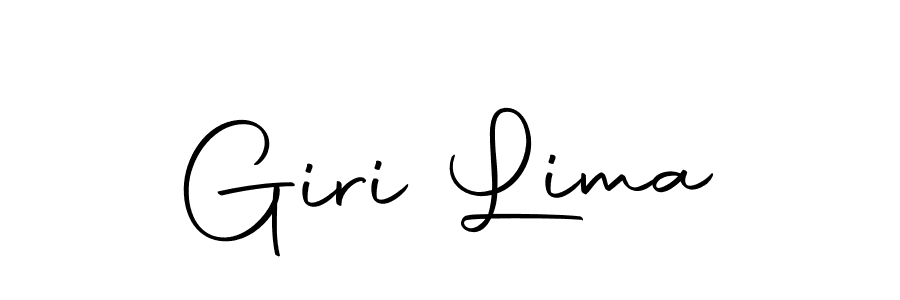 Make a short Giri Lima signature style. Manage your documents anywhere anytime using Autography-DOLnW. Create and add eSignatures, submit forms, share and send files easily. Giri Lima signature style 10 images and pictures png