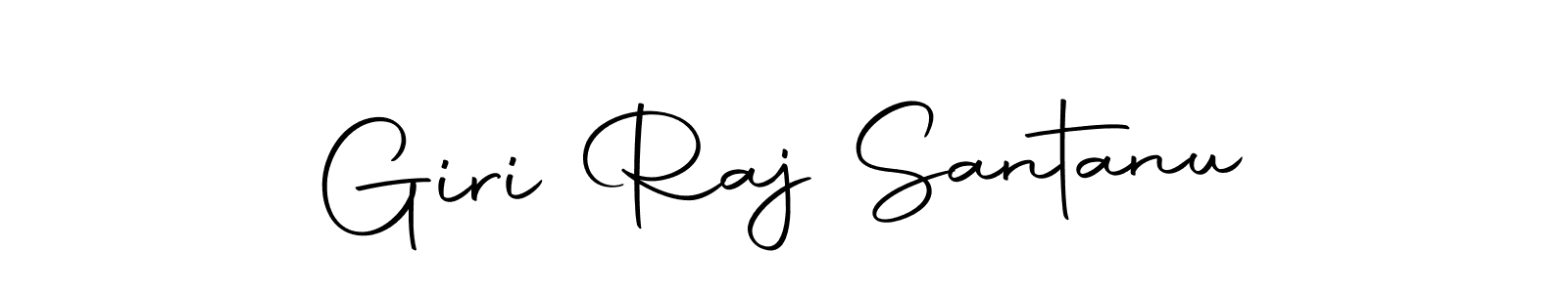 Make a beautiful signature design for name Giri Raj Santanu. With this signature (Autography-DOLnW) style, you can create a handwritten signature for free. Giri Raj Santanu signature style 10 images and pictures png
