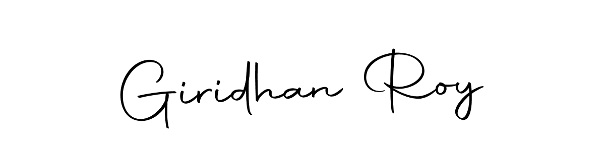 Make a beautiful signature design for name Giridhan Roy. With this signature (Autography-DOLnW) style, you can create a handwritten signature for free. Giridhan Roy signature style 10 images and pictures png