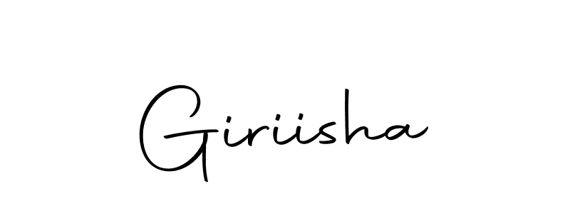 Here are the top 10 professional signature styles for the name Giriisha. These are the best autograph styles you can use for your name. Giriisha signature style 10 images and pictures png