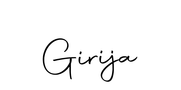 Make a beautiful signature design for name Girija. Use this online signature maker to create a handwritten signature for free. Girija signature style 10 images and pictures png