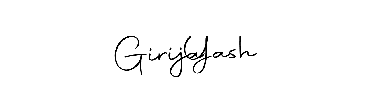 Also we have Girija   Yash name is the best signature style. Create professional handwritten signature collection using Autography-DOLnW autograph style. Girija   Yash signature style 10 images and pictures png