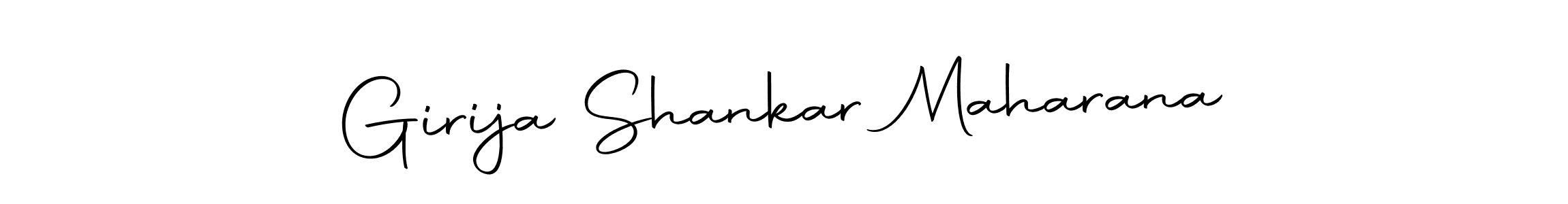 Create a beautiful signature design for name Girija Shankar Maharana. With this signature (Autography-DOLnW) fonts, you can make a handwritten signature for free. Girija Shankar Maharana signature style 10 images and pictures png