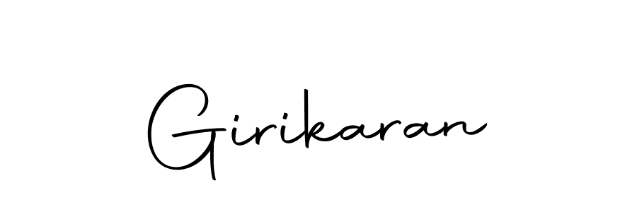 Make a beautiful signature design for name Girikaran. With this signature (Autography-DOLnW) style, you can create a handwritten signature for free. Girikaran signature style 10 images and pictures png