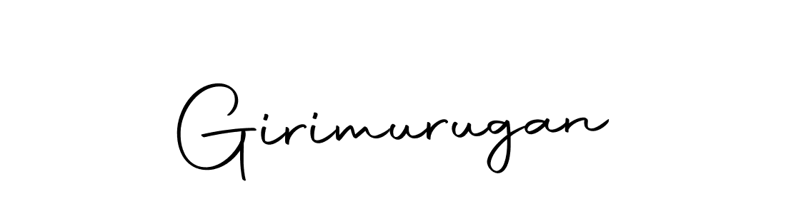 Create a beautiful signature design for name Girimurugan. With this signature (Autography-DOLnW) fonts, you can make a handwritten signature for free. Girimurugan signature style 10 images and pictures png