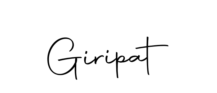 Giripat stylish signature style. Best Handwritten Sign (Autography-DOLnW) for my name. Handwritten Signature Collection Ideas for my name Giripat. Giripat signature style 10 images and pictures png