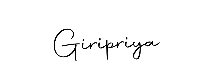 How to make Giripriya name signature. Use Autography-DOLnW style for creating short signs online. This is the latest handwritten sign. Giripriya signature style 10 images and pictures png